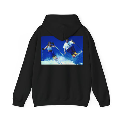 Slalom Skiing Hoodie