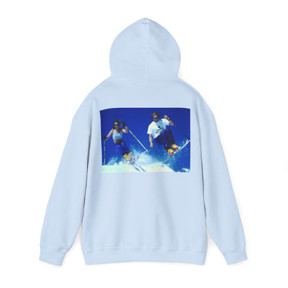 Slalom Skiing Hoodie