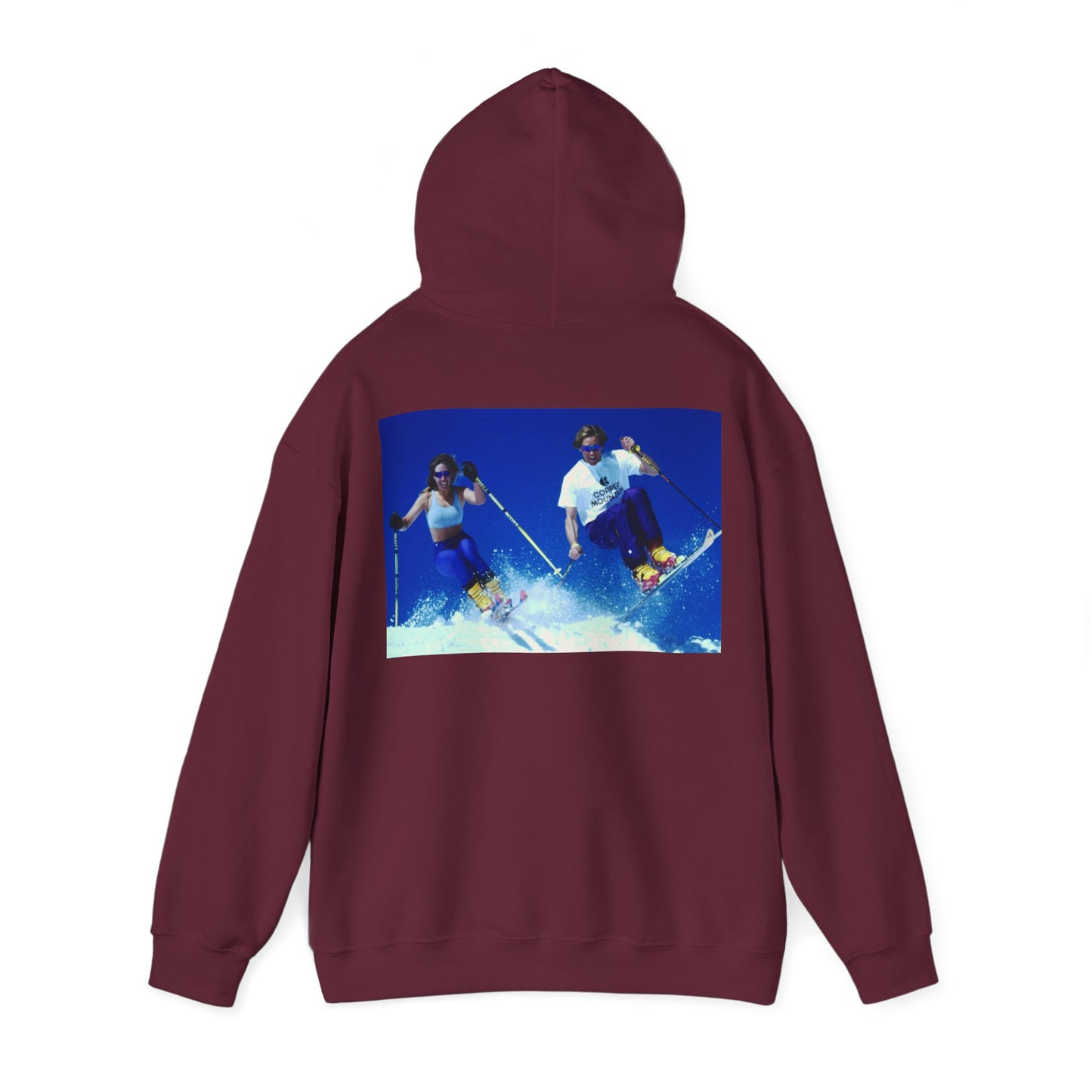 Slalom Skiing Hoodie