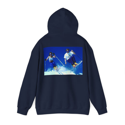 Slalom Skiing Hoodie