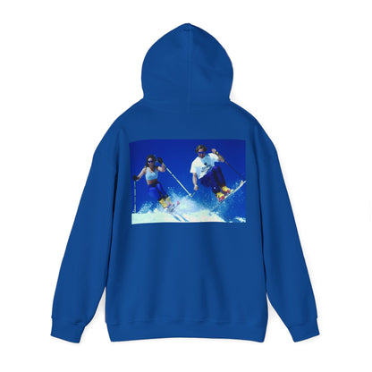 Slalom Skiing Hoodie