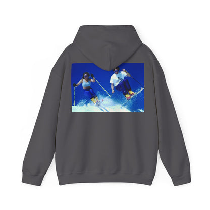 Slalom Skiing Hoodie