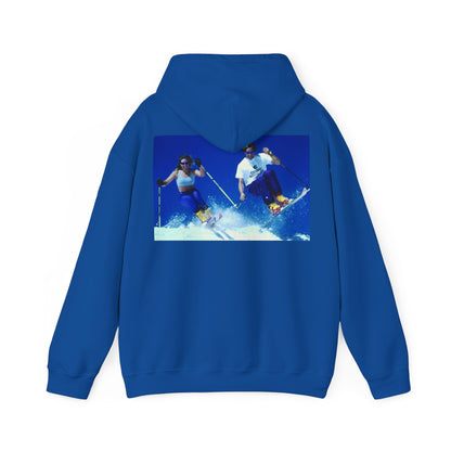 Slalom Skiing Hoodie