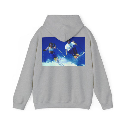 Slalom Skiing Hoodie